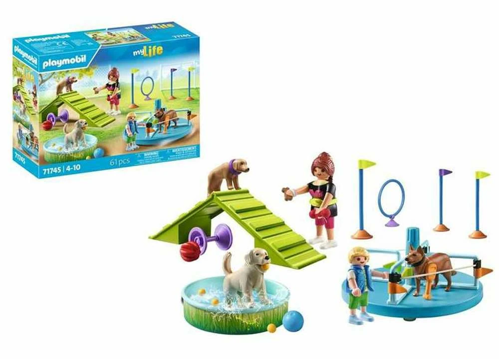 Playmobil My Life 71745 šunų žaidimų aikštelė