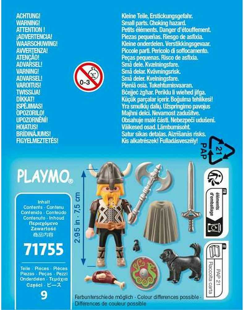Konstruktorius Playmobil Viking With Guard Dog 71755