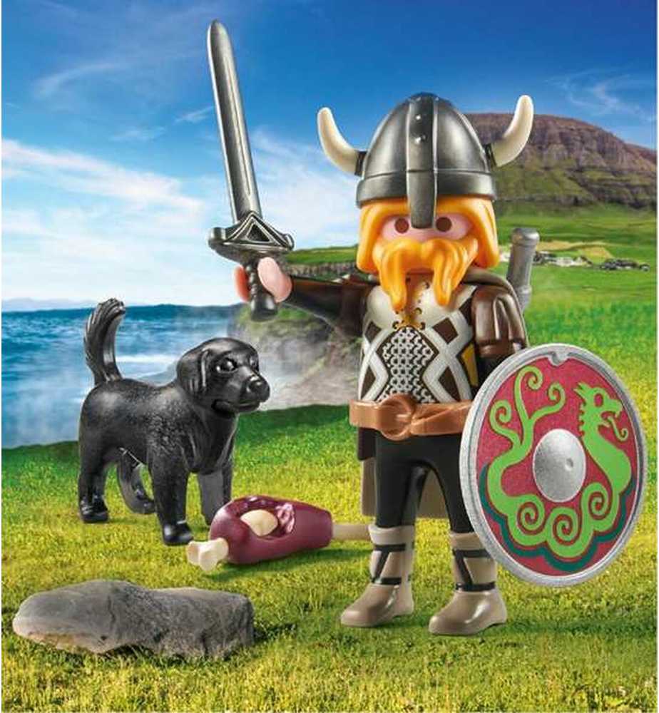 Konstruktorius Playmobil Viking With Guard Dog 71755