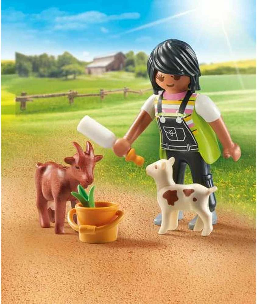 Konstruktorius Playmobil Girl with Goats 71759