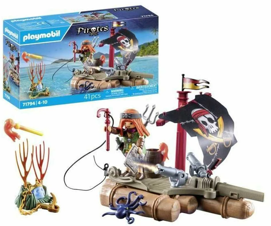 Playmobil Pirates 71794 Pirate Treasure Raft