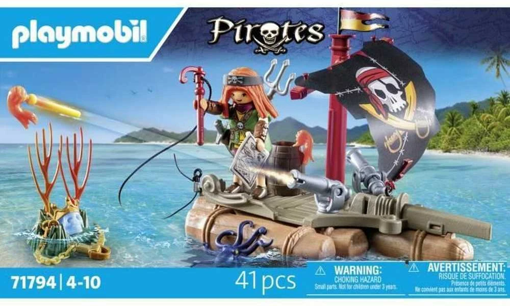 Playmobil Pirates 71794 Pirate Treasure Raft