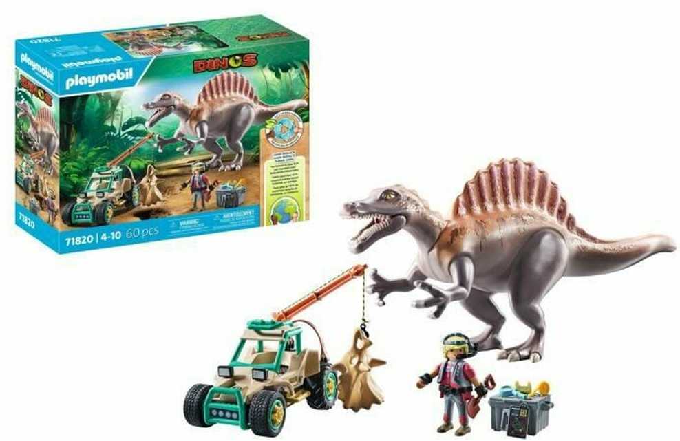 Playmobil Dinos 71820 Spinozaurus ataka