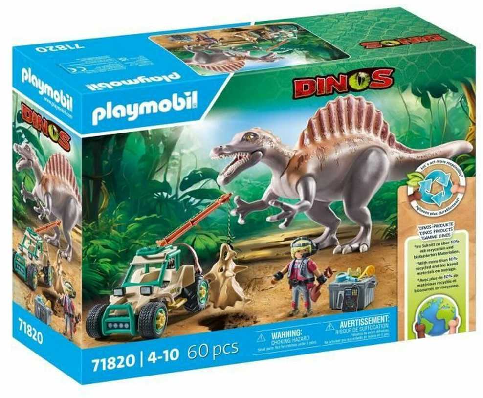 Playmobil Dinos 71820 Spinozaurus ataka