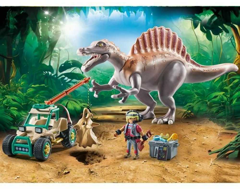 Playmobil Dinos 71820 Spinozaurus ataka