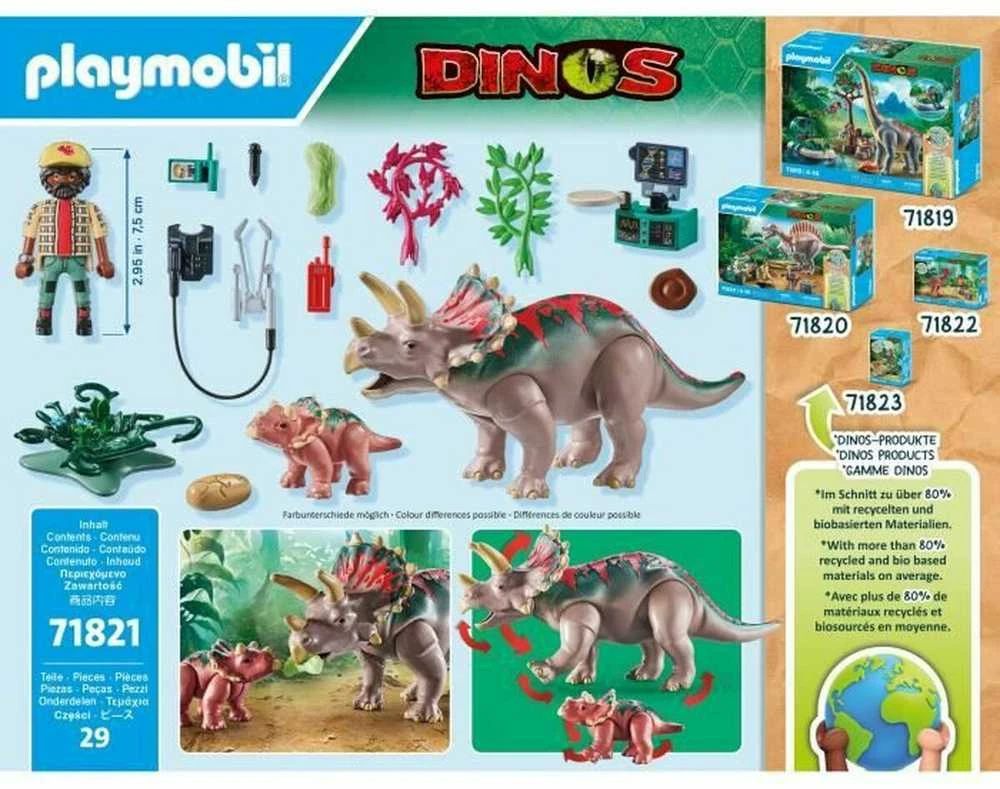 Playmobil Dinos 71821 Triceratopsy