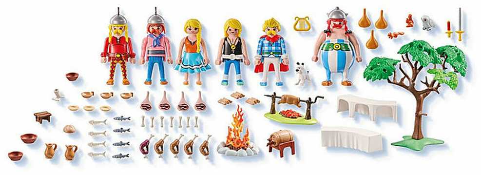 Playmobil Asterix 71827 Asterix: Wiejska biesiada