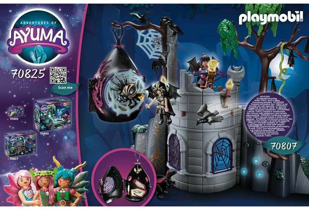 Playmobil Adventures of Ayuma 70825 Slėptuvė Bat Fairies