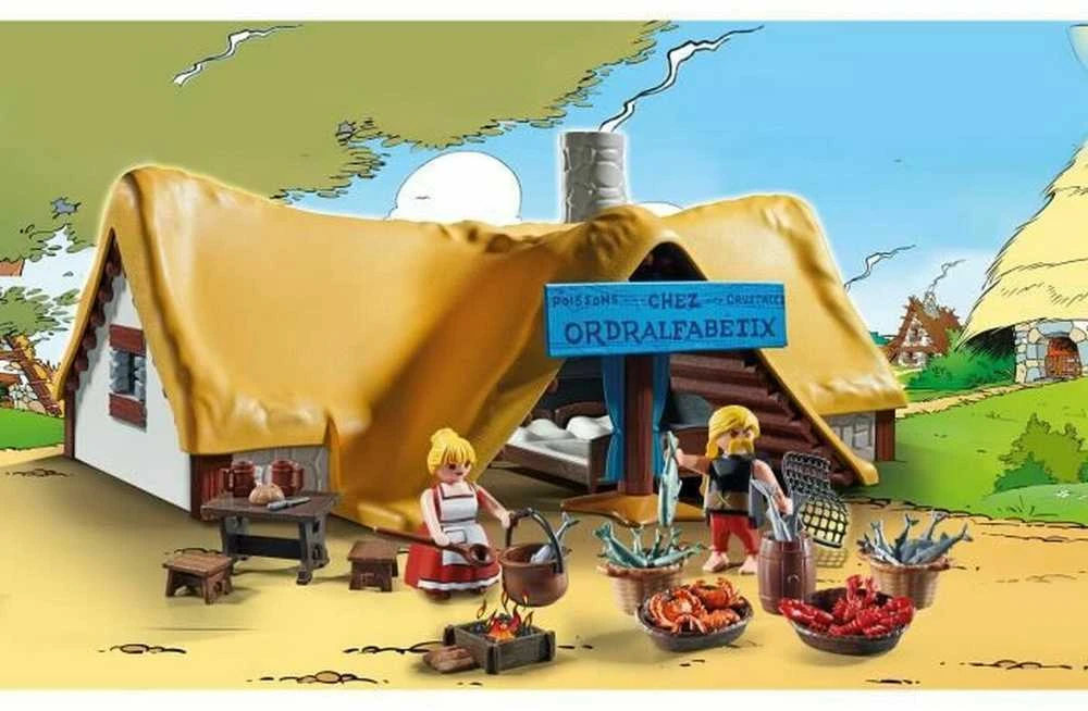 71266 PLAYMOBIL® Astérix: Ordralfabetix Hut, 73 d.
