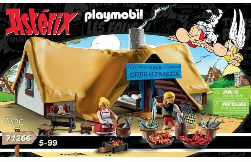71266 PLAYMOBIL® Astérix: Ordralfabetix Hut, 73 d.