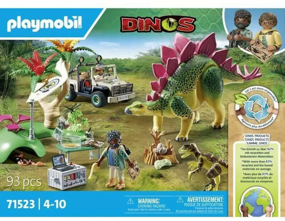 Playmobil Dinos 71523 dinozaurų tyrimų stovykla