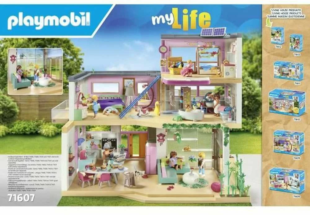 Playmobil My Life 71607 Namas su žiemos sodu