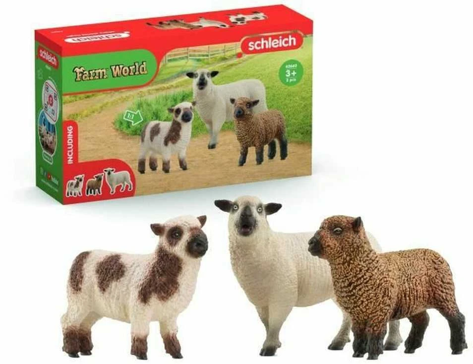SCHLEICH FARM WORLD Draugai aviukai