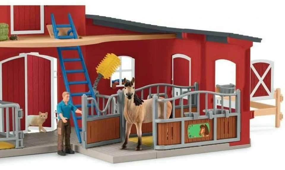 Schleich Figūrėlė boksininko su mustango kumele