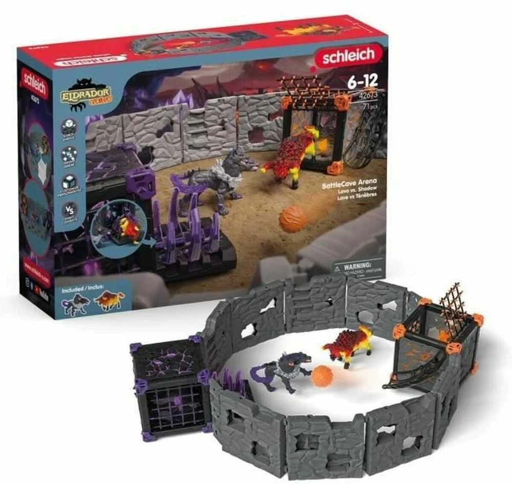 „Schleich“ – „BattleCave“ arena: „Lava vs. Shadow“ (42673)