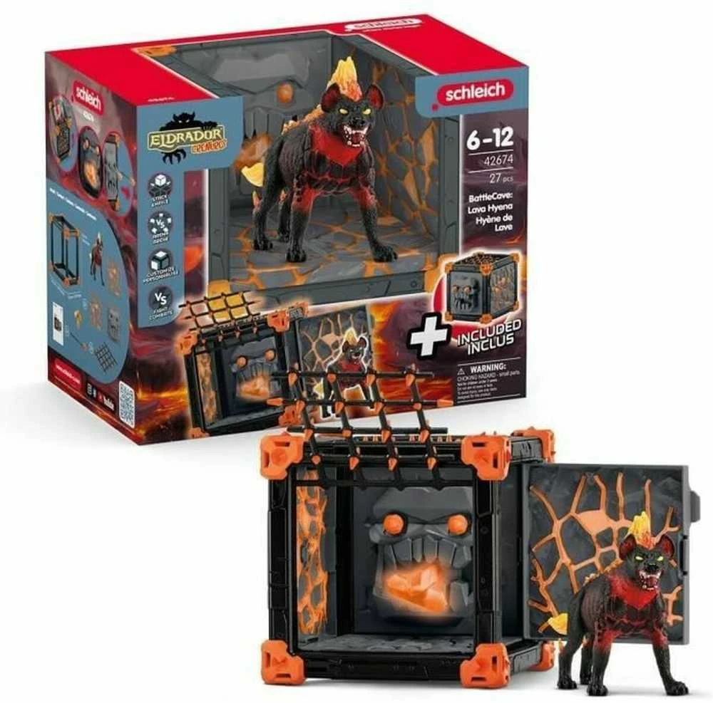 Schleich Figūrėlė hiena iš Eldrador lavos kovinės olos