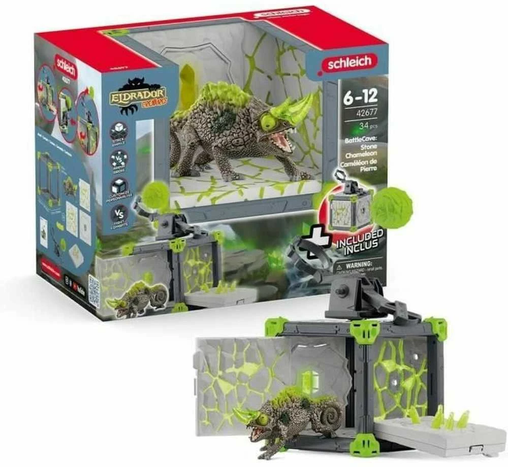 Schleich Figūrėlė Kamienny kameleonas Eldrador kovos urve