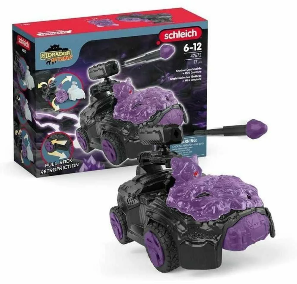 Schleich Figūrėlė su koviniu Eldrador šešėlio automobiliu