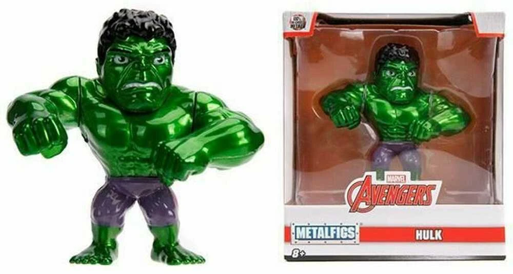 Mattel Jada,Disney Jada - Marvel - Hulko figūrėlė (10 cm) (253221001)
