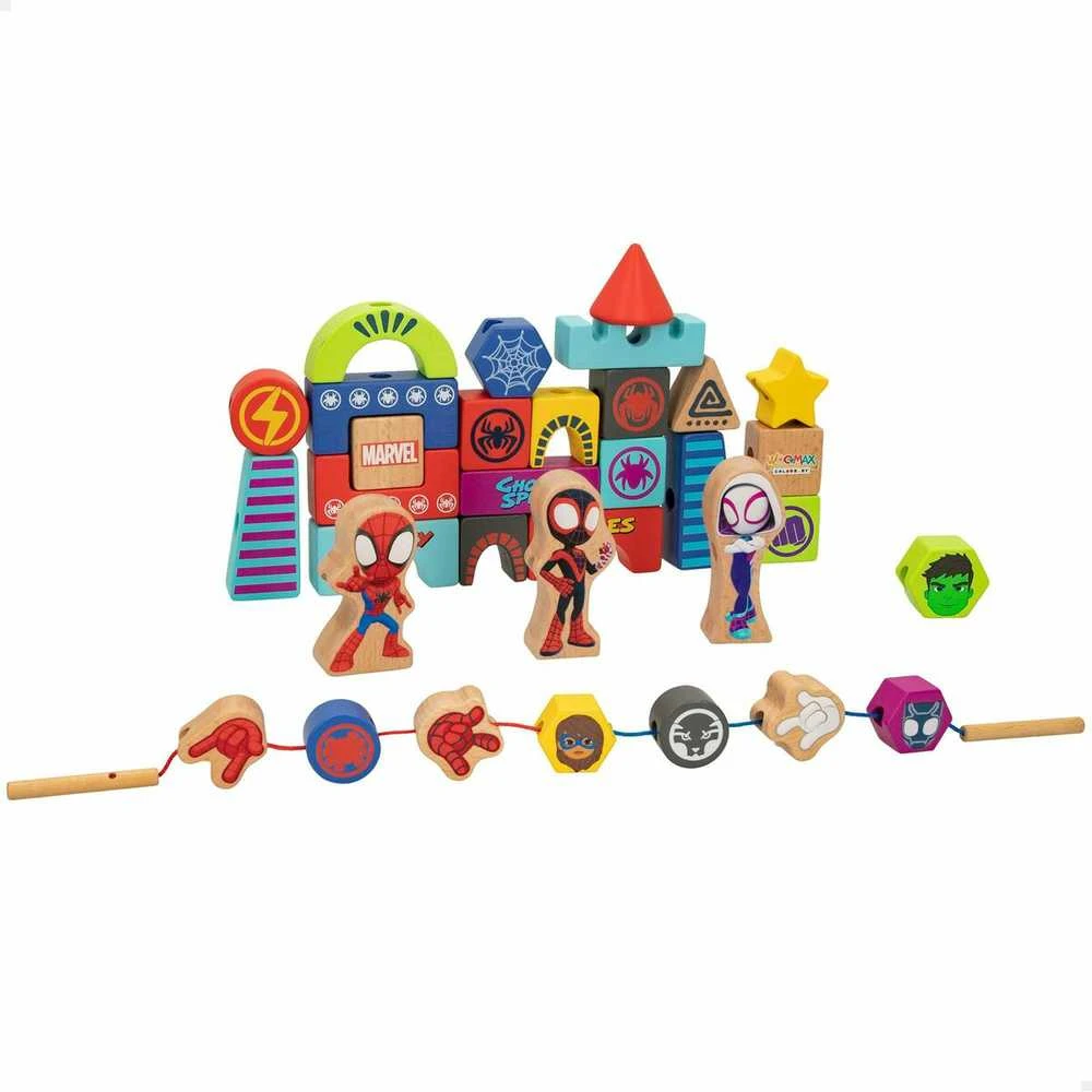 Spidey Woomax Marvel Pidey wooden playset