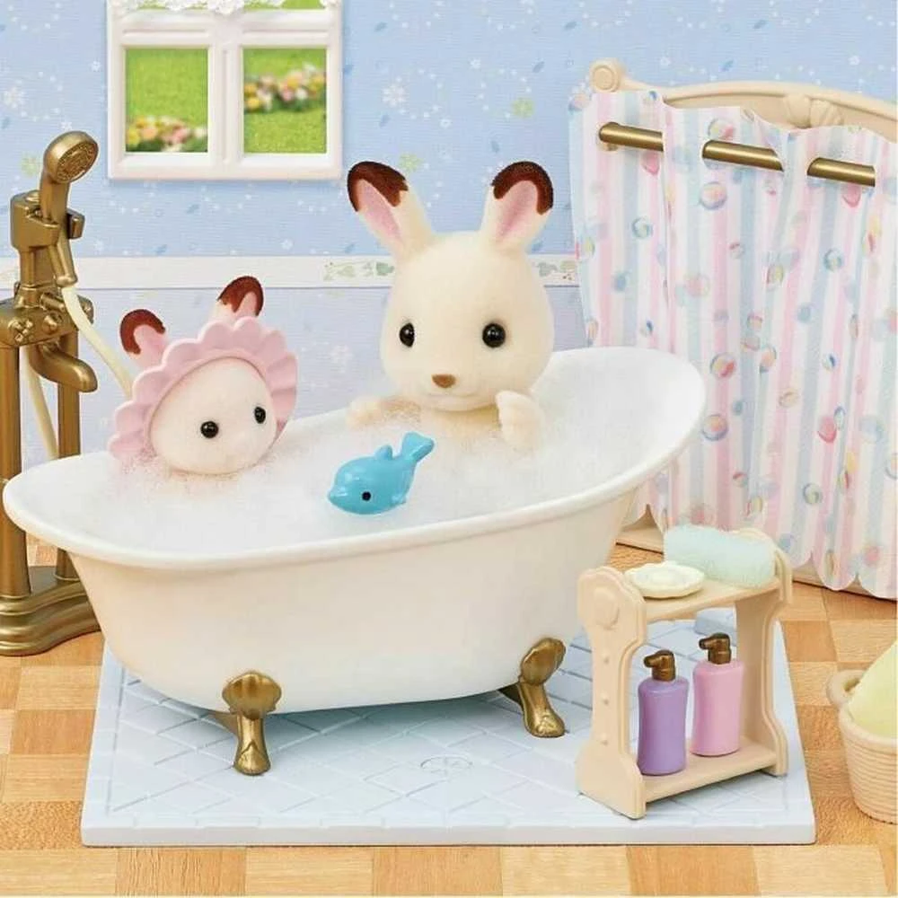 SYLVANIAN FAMILIES Rinkinys „Vonia ir dušas“