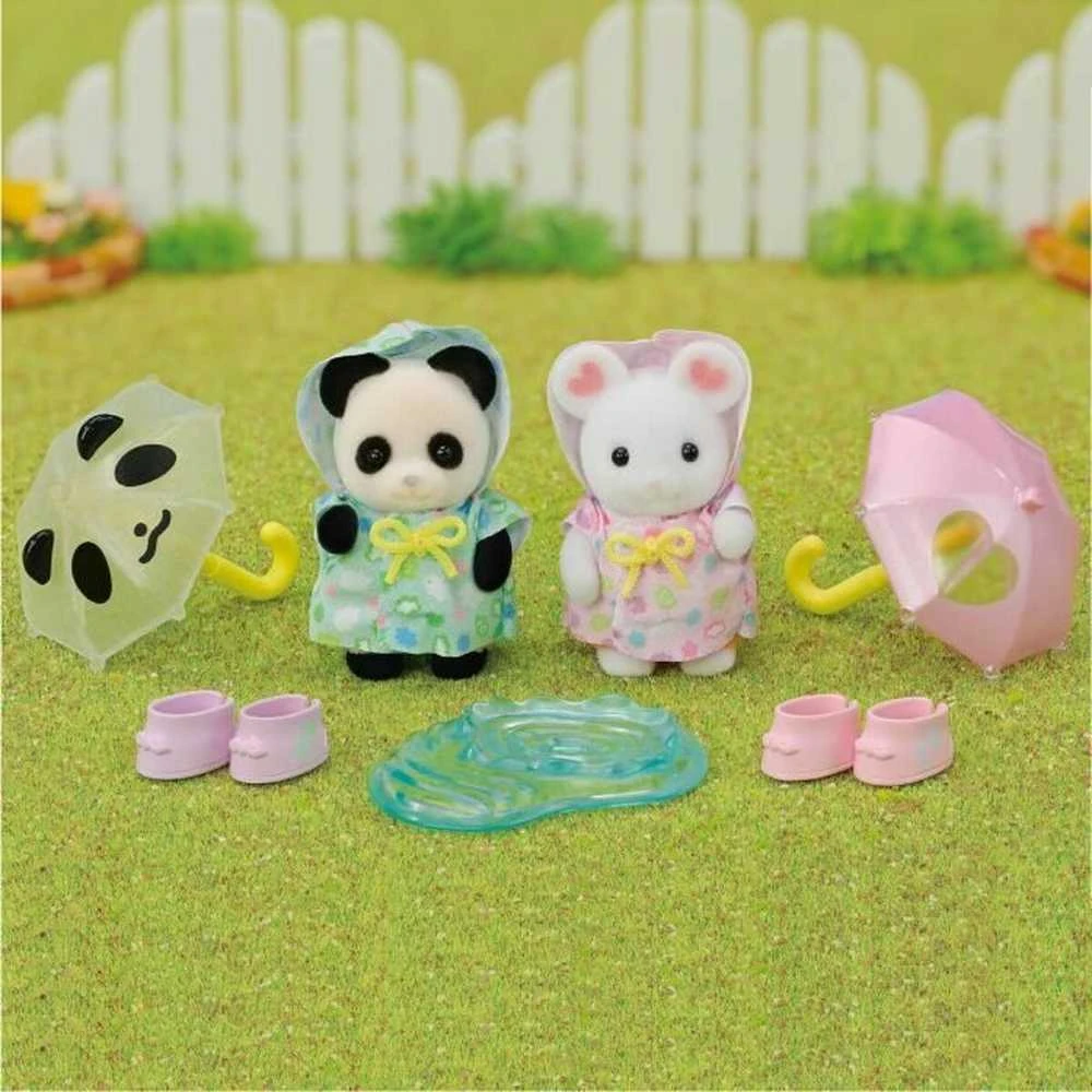 „Sylvanian Families“ – darželio draugai – duetas lietingą dieną (5748)