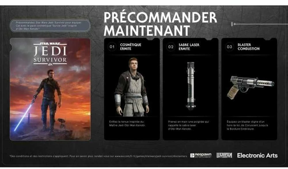Electronic Arts EA Star Wars Jedi: Survivor PS4