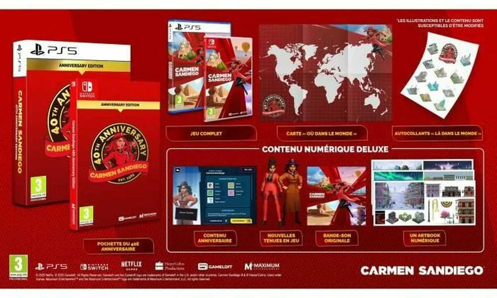 „Carmen Sandiego“ 40-mečio jubiliejaus leidimas – „PlayStation 5“