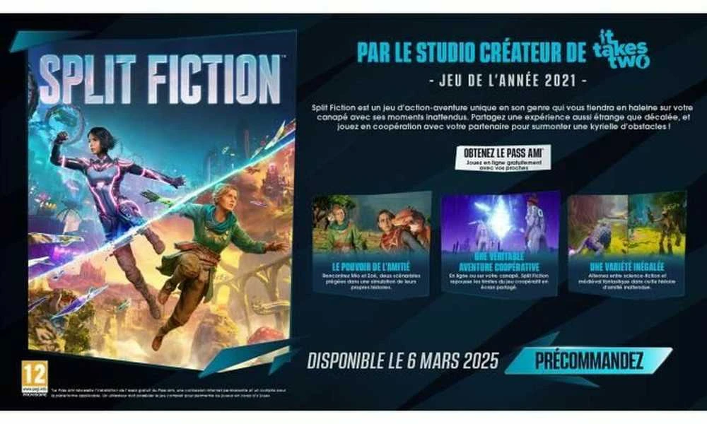 EA Split Fiction PS5