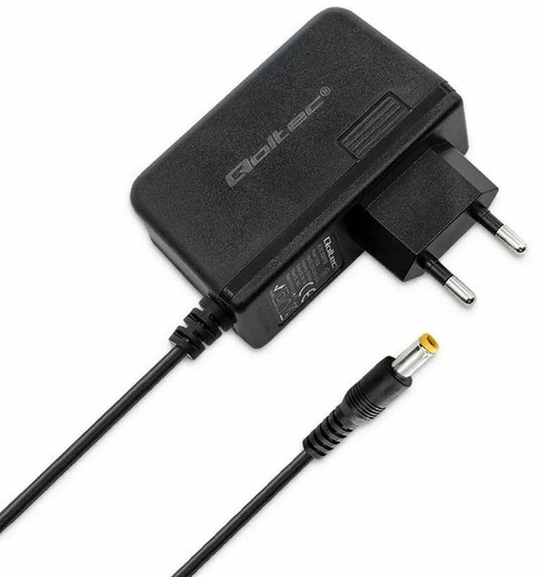 QOLTEC 51034 Prijunkite maitinimo šaltinį 19W 9V 2.1A 5.5x2.5