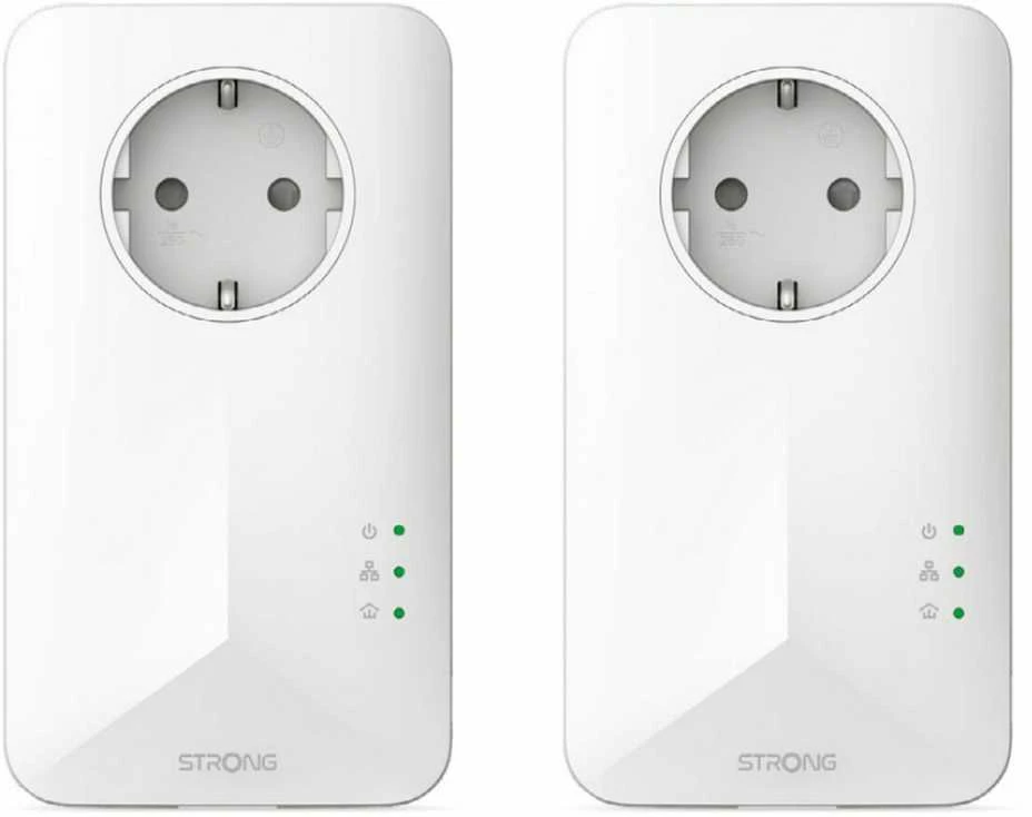 Adapteris maitinimo linijai Strong Strong POWERL1000DUOEUV2