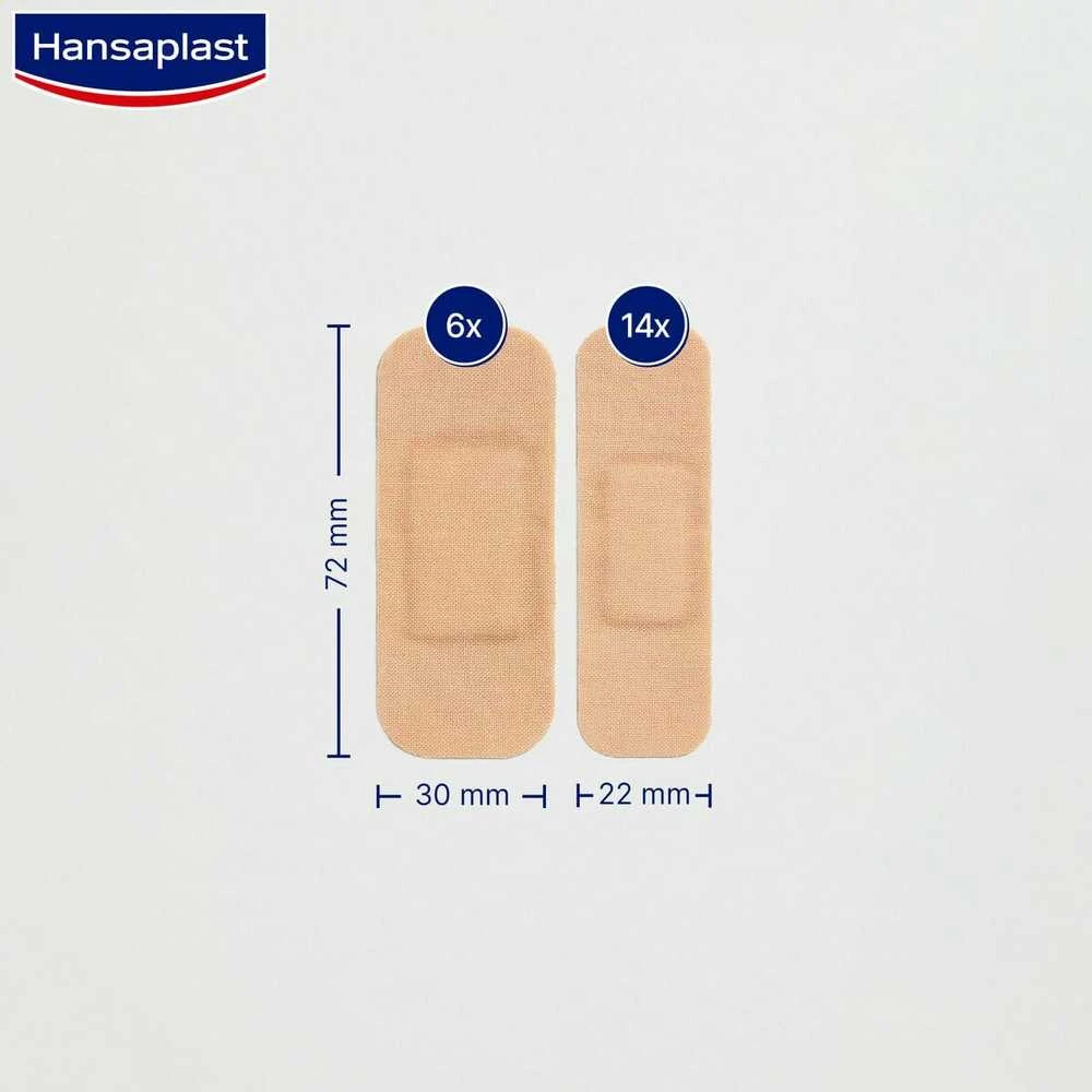 "Hansaplast Žalias - Protect" 20 tvarsčių