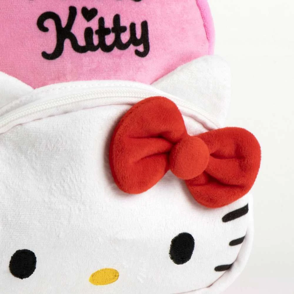 Pliušinė Hello Kitty Charm kuprinė, krepšys 22 cm