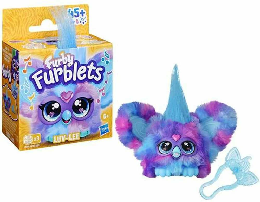 Interaktyvus pliušinis gyvūnėlis FURBY FURBLETS, 5 cm