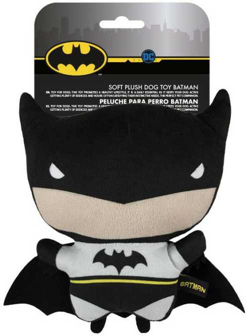 Šuns žaislas Batman Juoda 100 % poliesteris