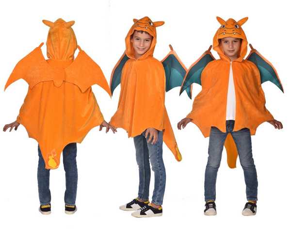 Pok√©mon Charizard kostiumas 8-12 metų vaikams