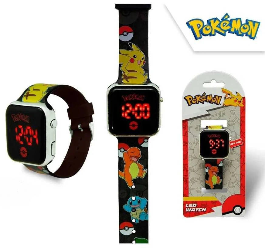 Išmanusis laikrodis Kids Euroswan Pokemon LED laikrodis