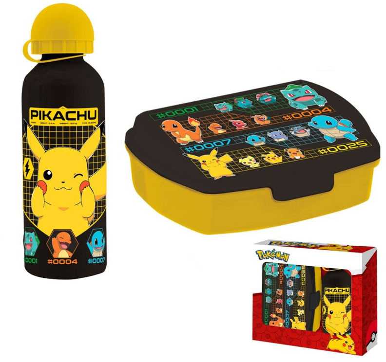 Kids Licensing Priešpiečių dėžutės ir vandens butelio Pokemon KiDS licencija