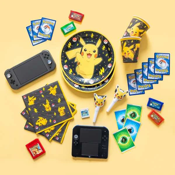 Party Deco Riethmuller Europe Vakarėlių dekoro „Pokemon“ servetėlės, 33 cm