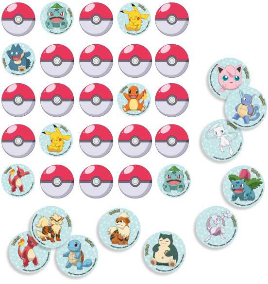 Amscan Pokemon vendespil