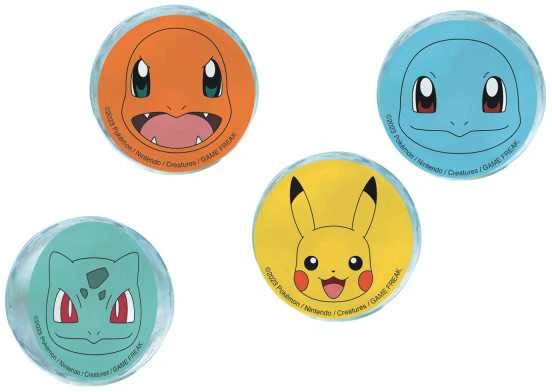 Riethmuller Europe Pokemon hoppebolde, 4 stk