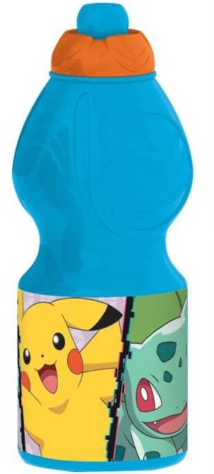 POKEMON Plastikinė sportinė gertuvė, 400 ml