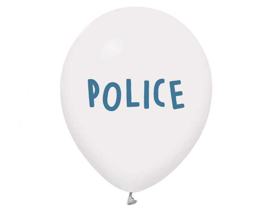 GoDan Balloons Policija - Policija 30cm 5vnt