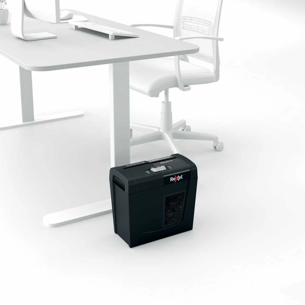 Dokumentų naikiklis Rexel Secure X6 Cross Cut Paper Shredder P4, 6 lapai, 10 L.