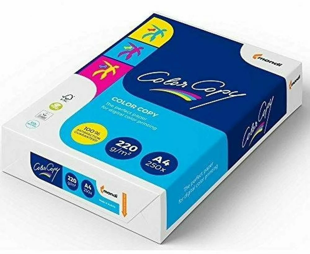 Igepa Spausdinimo Popierius - Mondi Color Copy A4 160g/m² 250 Lapų Balta