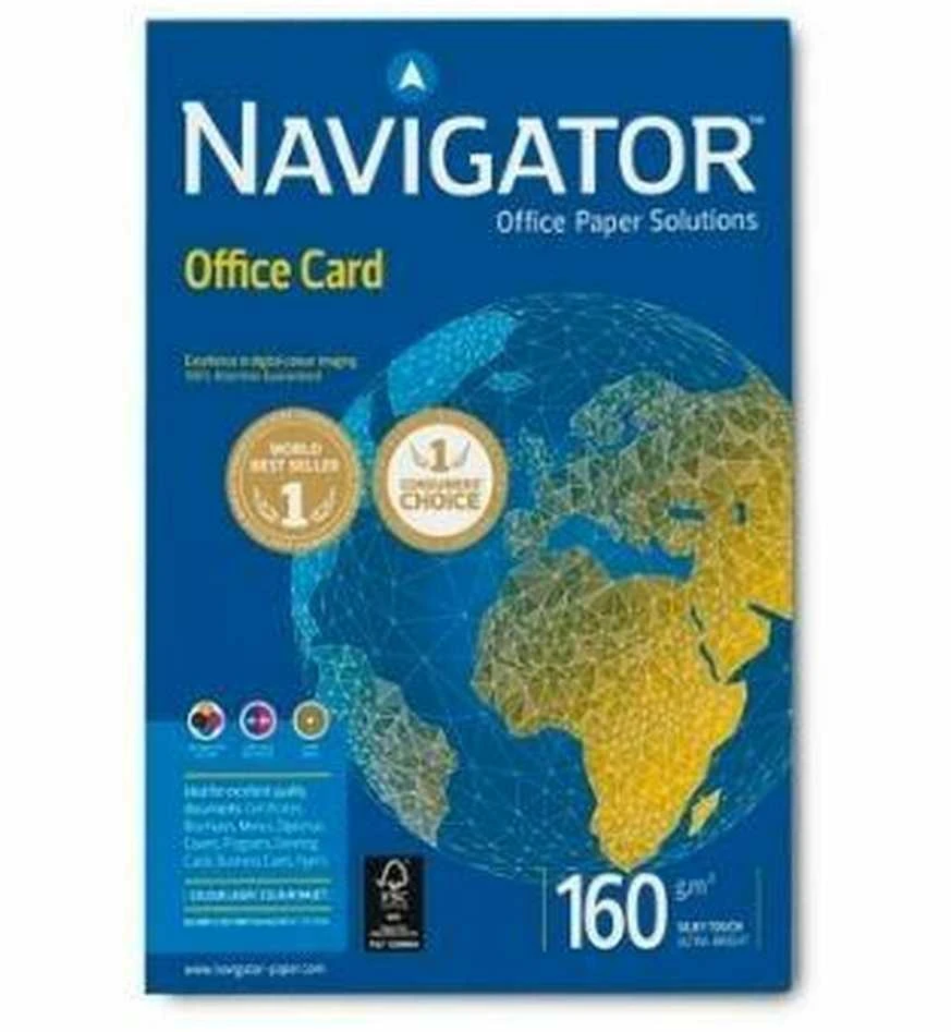 Biuro popierius Navigator Office Card, A4, 160g (250)