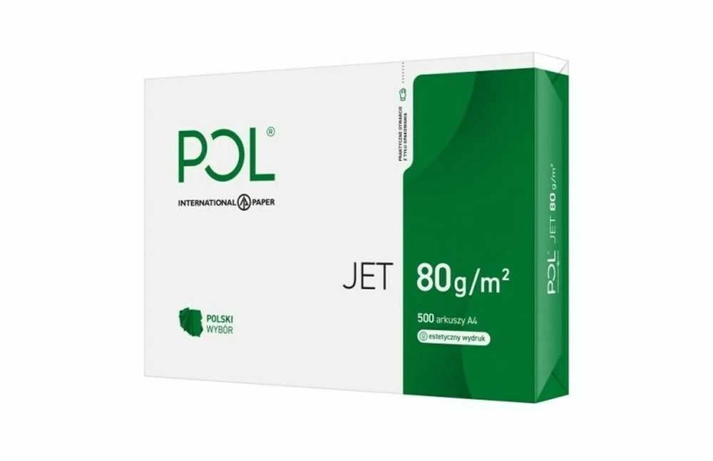 Igepa Spausdinimo Popierius - POLJET 9938A80 A4 80g/m² 500 lapų Matinis Baltas