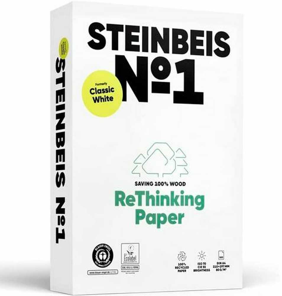 Xero paper STEINBEIS CLASSIC Baltas 80g/m2 A4