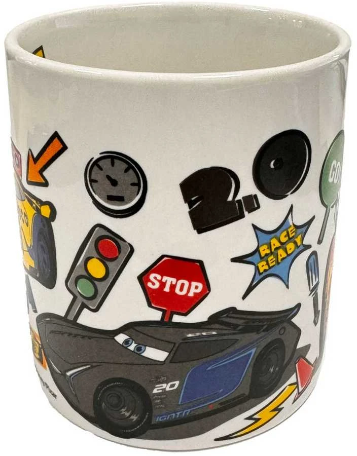 Disney Cars porceliano puodelis 235 ml dovanų dėžutėje