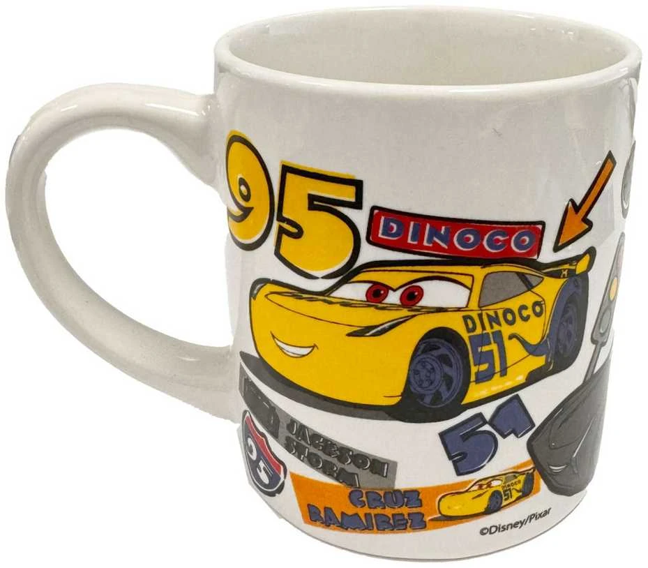 Disney Cars porceliano puodelis 235 ml dovanų dėžutėje
